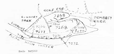 Pembrey map